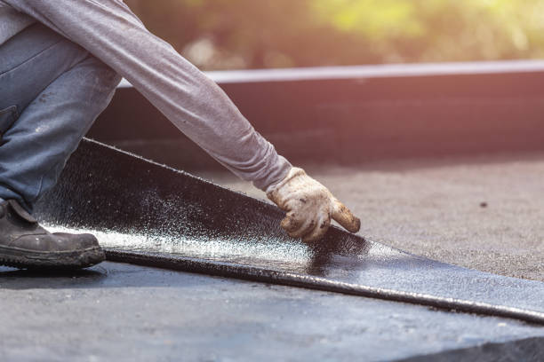 Professional Waterproofing technician working in Ottsville, PA